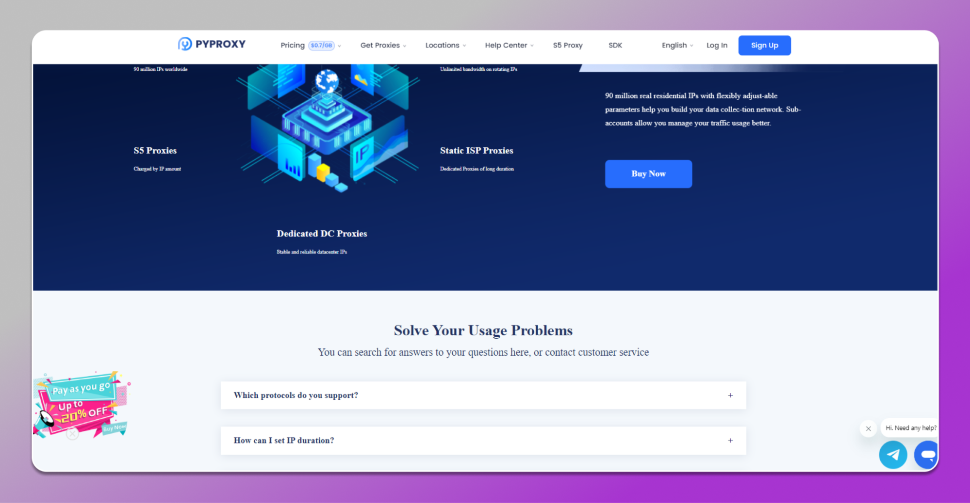 official PYPROXY website