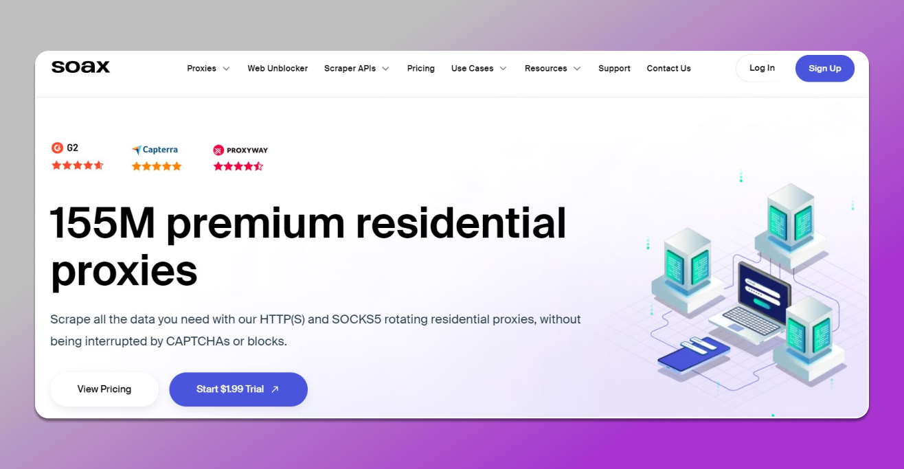 soax website proxy