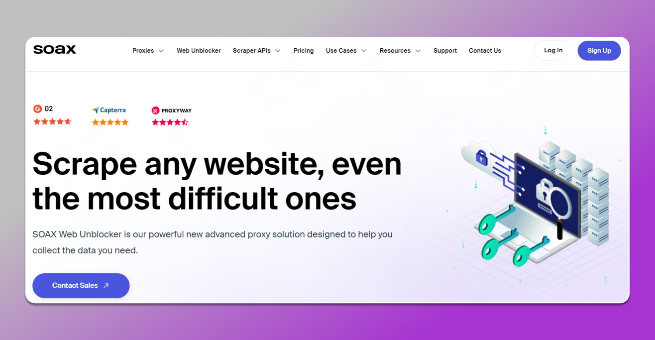 Soax Web Unblocker