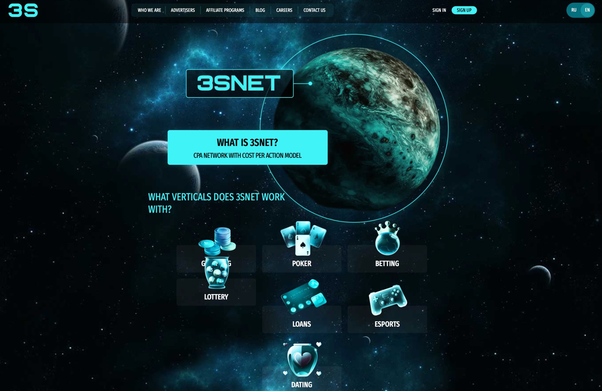 3snet affiliate network