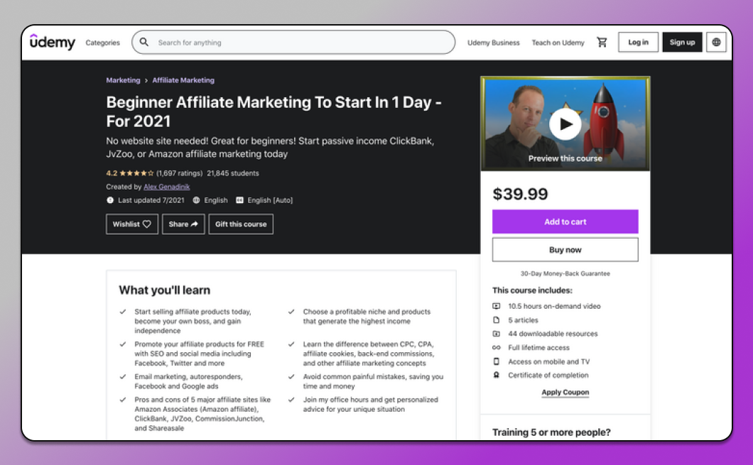 Affiliate Marketing Courses Dolphin Anty