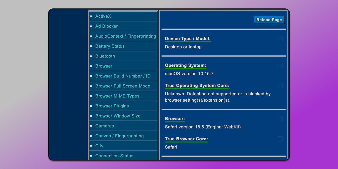 Device Parameters Dolphin Anty