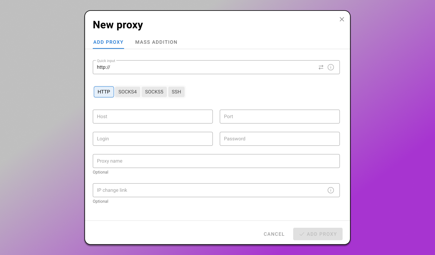 Proxy Dolphin Anty
