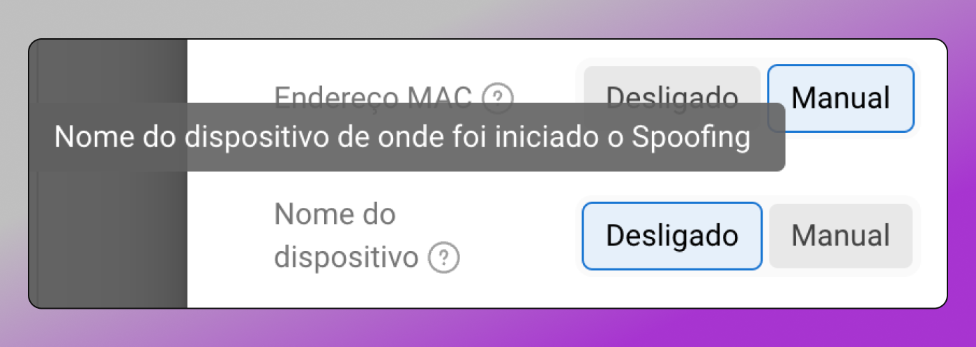 Nome do dispositivo Dolphin Anty