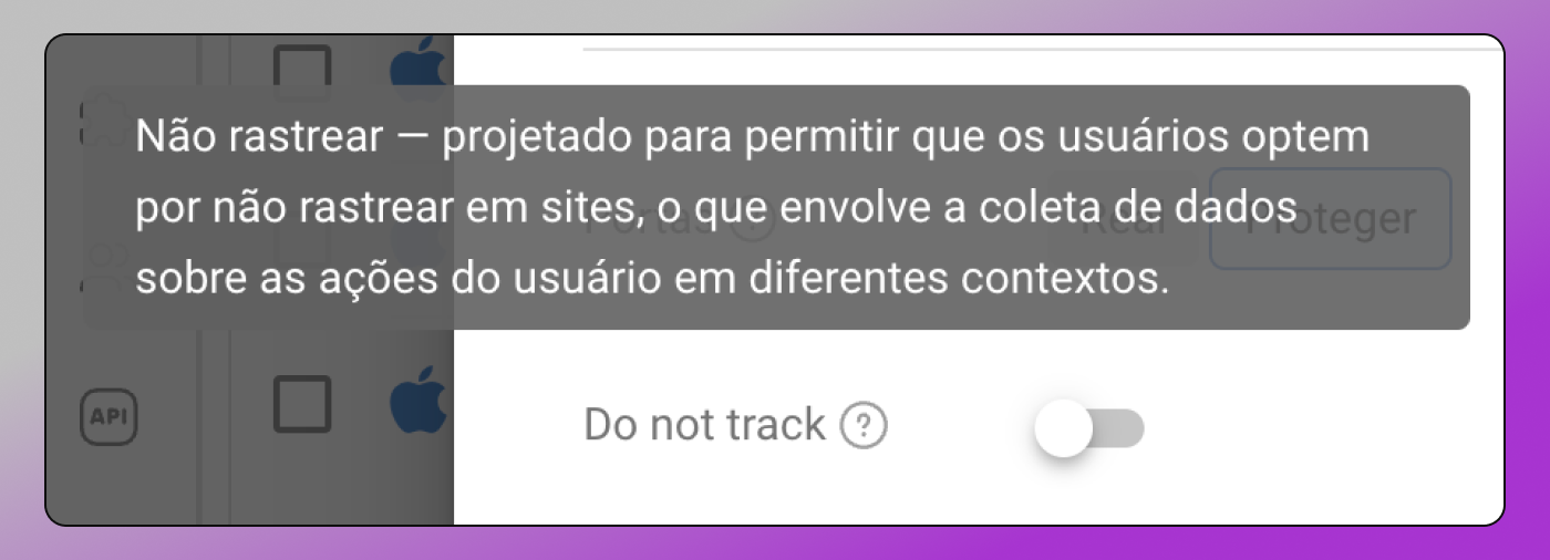 Do not track Dolphin Anty
