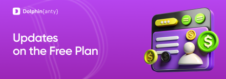 Updates on the Free Plan in Dolphin Anty