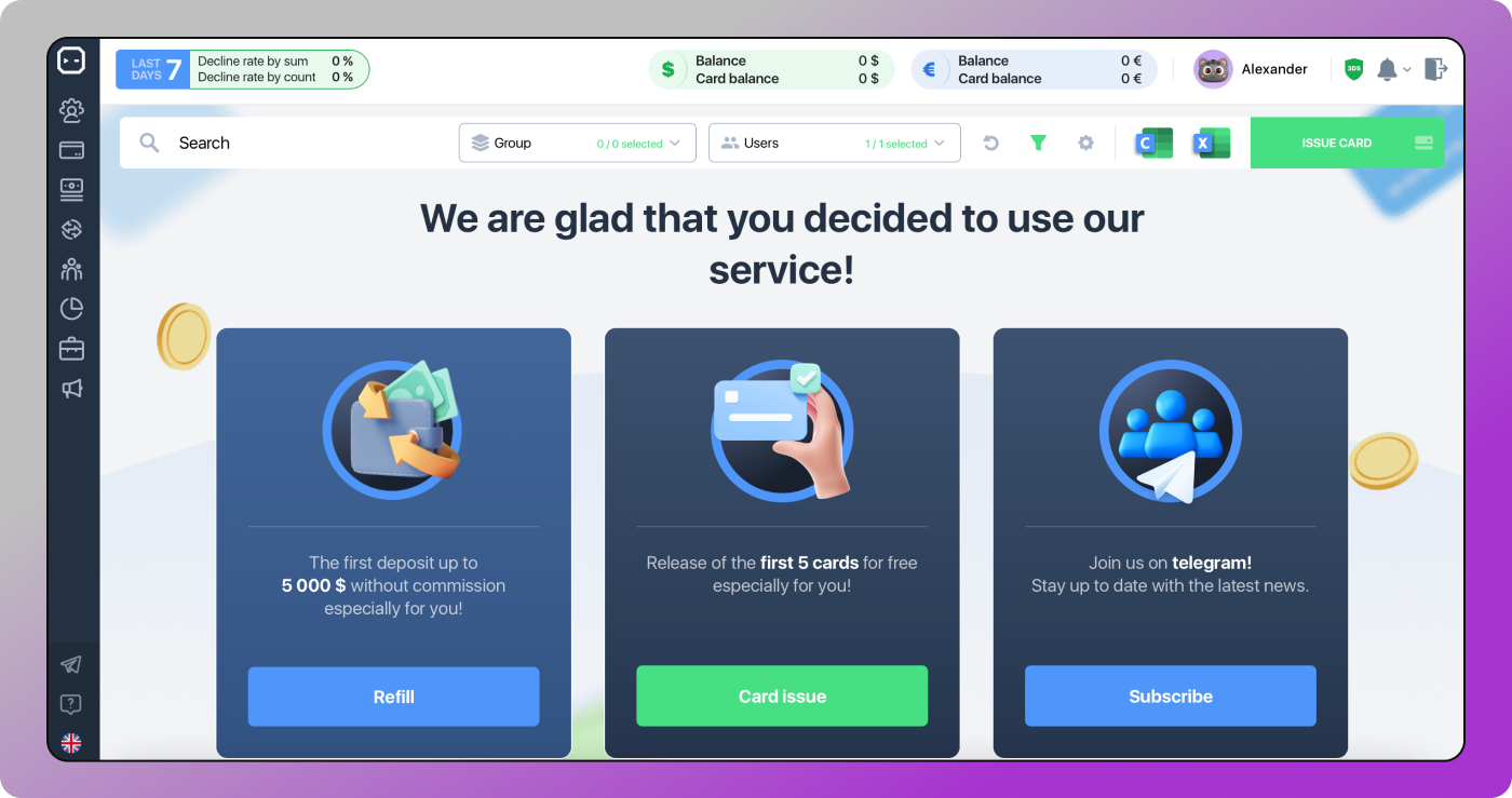 Interface Dolphin Anty
