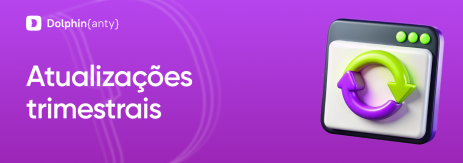 Atualizações da capa do Dolphin Anty